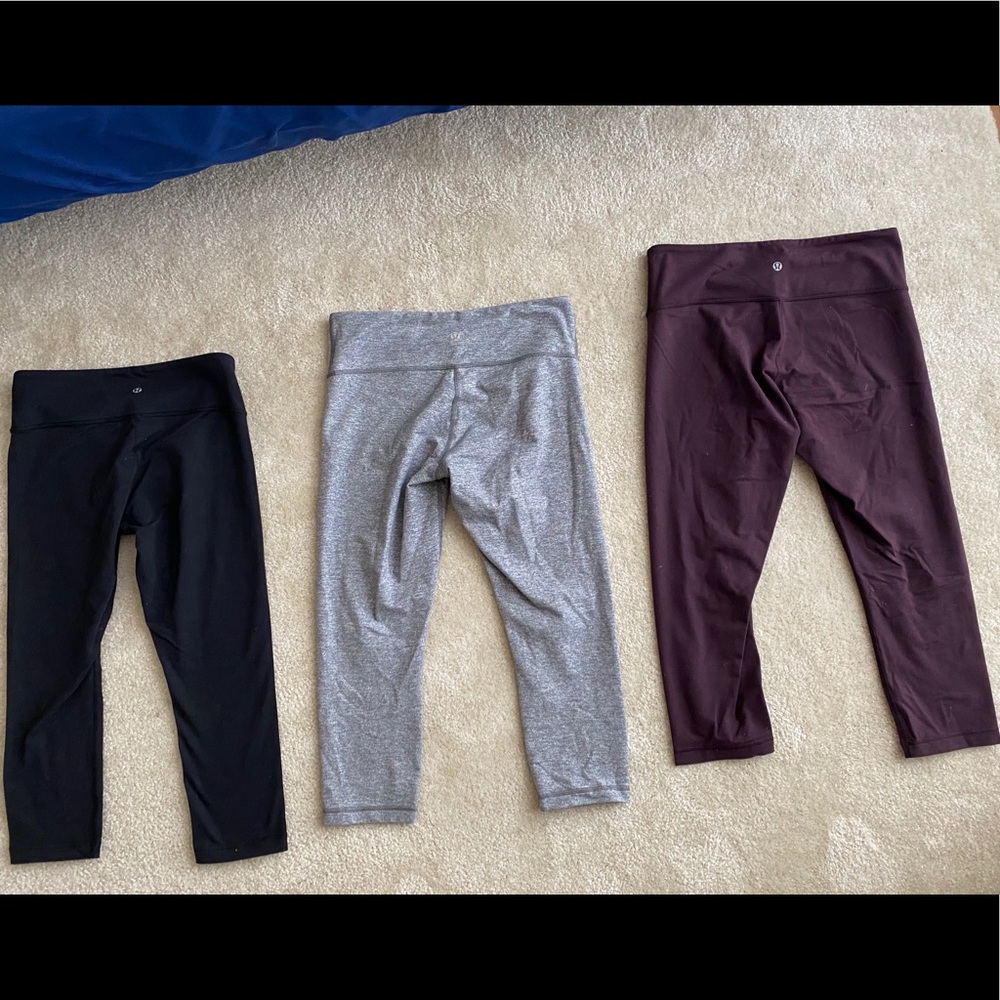 Lululemon cropped leggings
